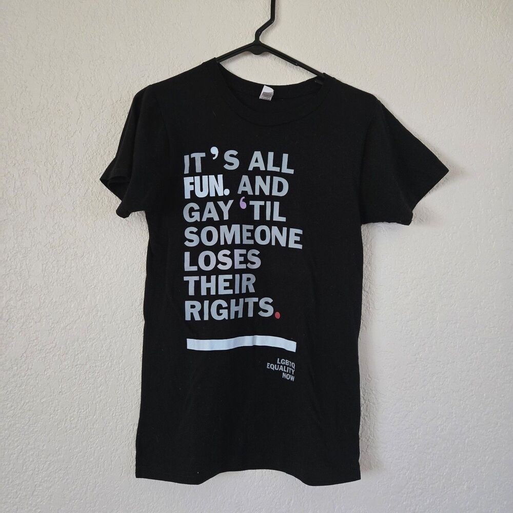 LGBTQ Equality Now T-Shirt Size Small